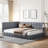 Upholstered Daybed/Sofa Bed Frame-1470319837