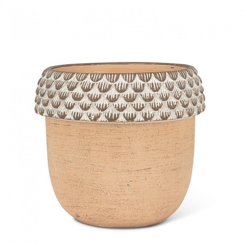 Jardinière moyenne, 5.5" H x 6'' W x 6'' D