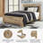 Homeira Panel Bed-89989850