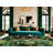 Washable Foliage Greens Hawaiian Area Rug-1090351588
