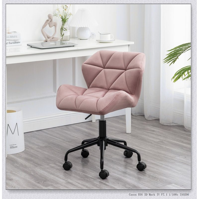 Chaise de bureau pivotante Eldon, Mauve