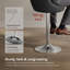 Swivel Upholstered Adjustable Height Counter Stool-121141960-134966912