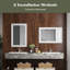 Miroir mural 24 po x 36 po Latitude Brown-1448672540