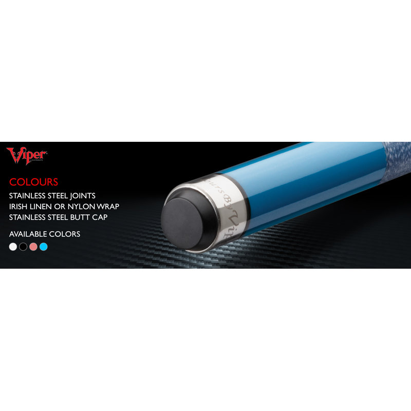 Viper 58" Cashmere Pink Maple Billiard Cue Stick