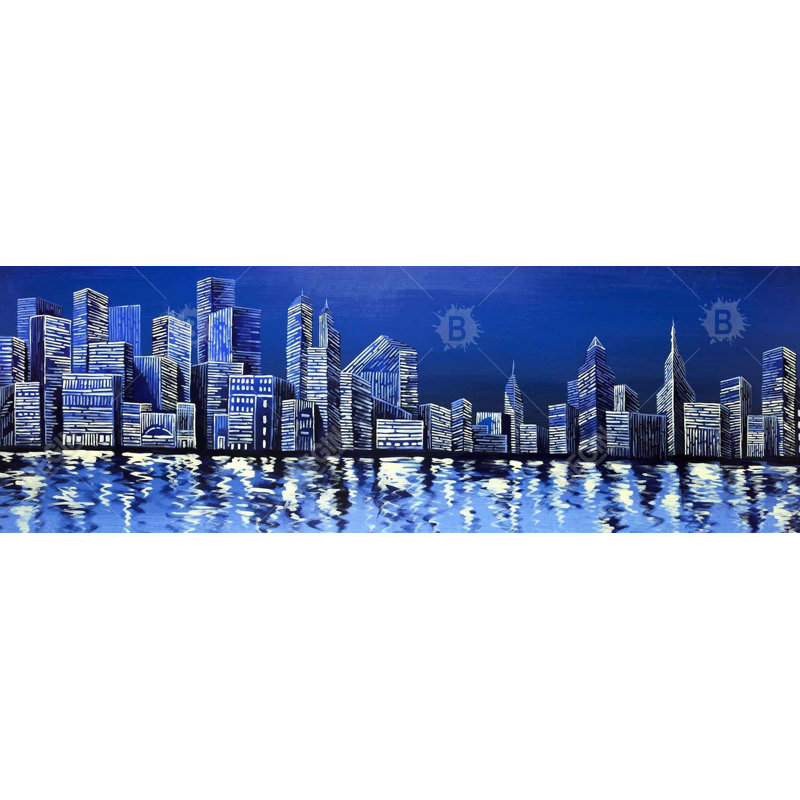 " Blue Skyline "