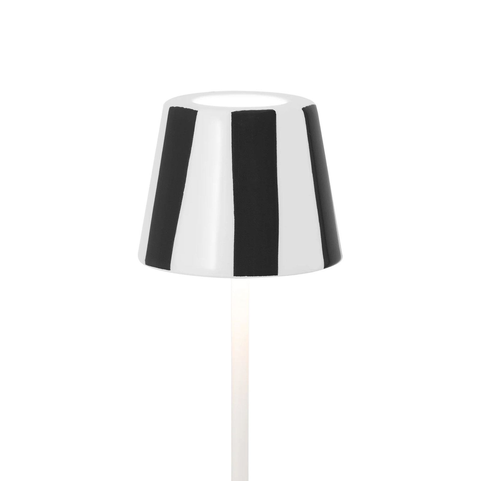 Poldina Pro Lido Lamp Shade, Black Stripes