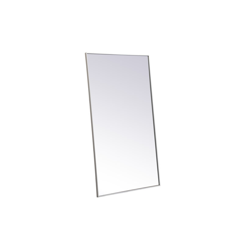 Miroir mural Sabine, 60 po x 36 po, Blanc