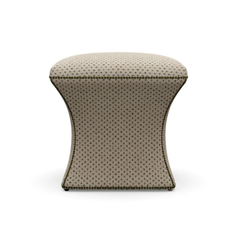 Roxie Square Ottoman, Macrame 090626