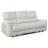 Ekanta Upholstered Power Reclining Sofa Dove Grey-425623268