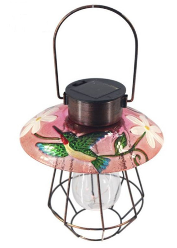 7.88'' Solar Powered Outdoor Hanging Light