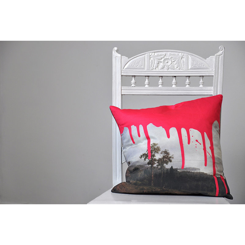 Avellini Abstract Square Cushion