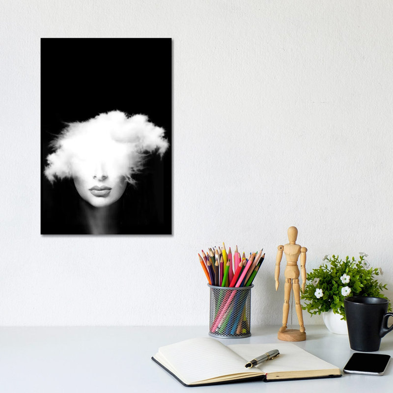 Head In The Clouds by Tatiana Amrein - Wrapped Canvas Print, 20.32 cm H x 30.48 cm W