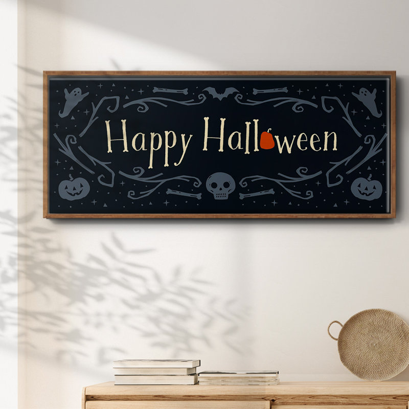 Skeleton Crew Collection D- Framed Canvas