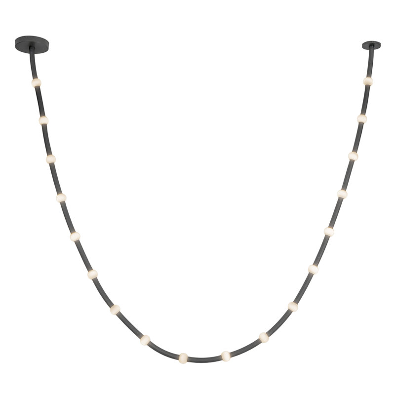Corda 10-Ft Pendant, 17 Lights, 196.88" Wide, 76 W