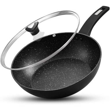 1pc Nonstick Wok 12 Stainless Steel Honeycomb Coating Skillet Deep Frying  Pan Dishwasher And Oven Safe For Gas Stovetop And Induction Cooker Kitchen  Utensils Kitchen Gadgets Kitchen Accessories