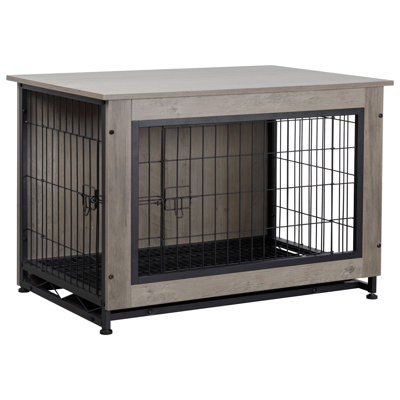 Emberli Furniture-Style Dog Crate Table
