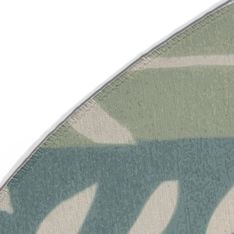 Meadow Glow Indoor And Outdoor Area Rug, Round 5'