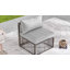 Chaise de patio avec coussins Adelfina