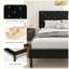 Lit plateforme tapissier