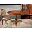 Rosewood Solid Wood Pedestal Dining Table-25656189