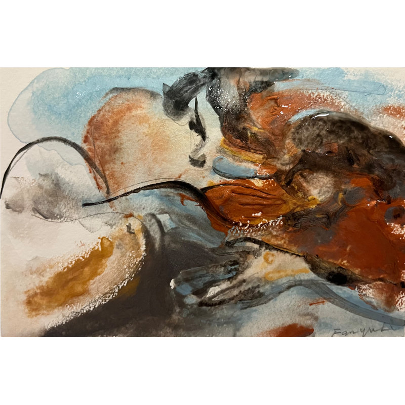 Trace Limited Edition Prints "The Embrace No.1" By Fanyu Lin