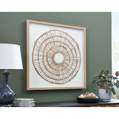 Abstract Wall Decor on Paper