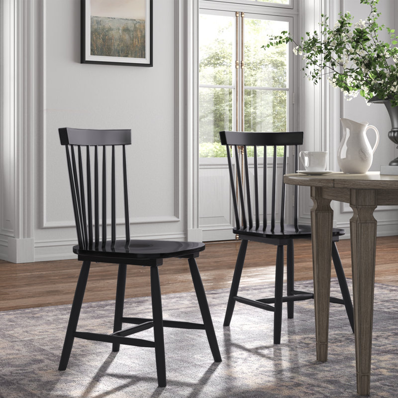 Chaise d'appoint Wiggin, Noir
