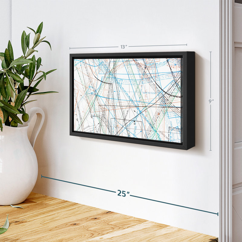 «Sewing Pattern Wall Art», H 9 po x l 13 po