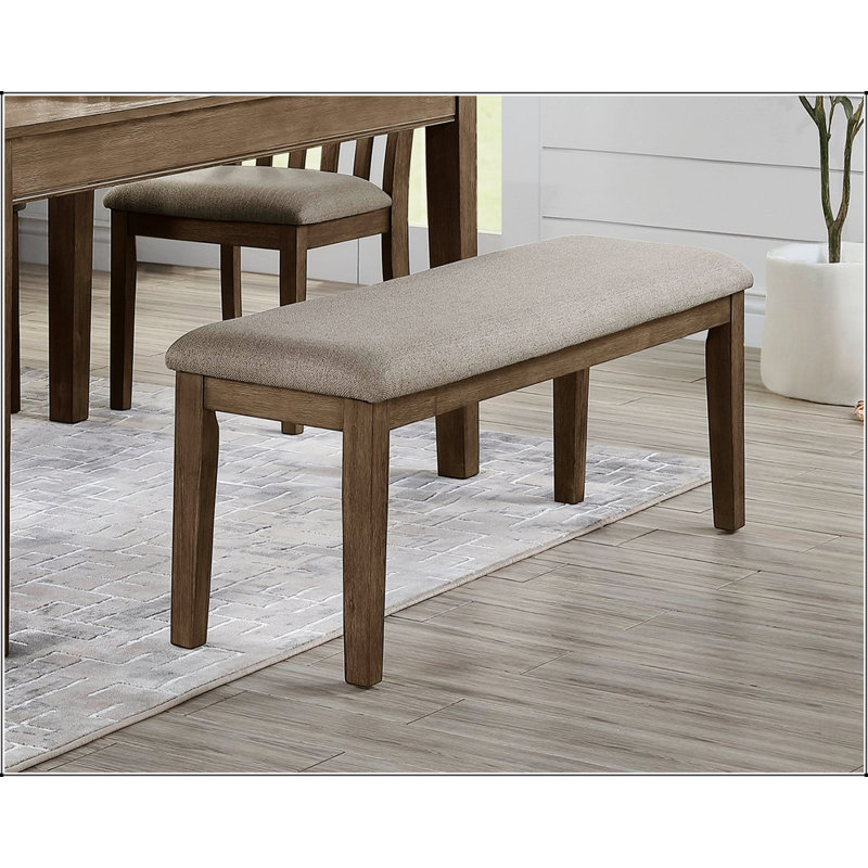 Mobilier de salle à manger en tissu, Mélange de bruns