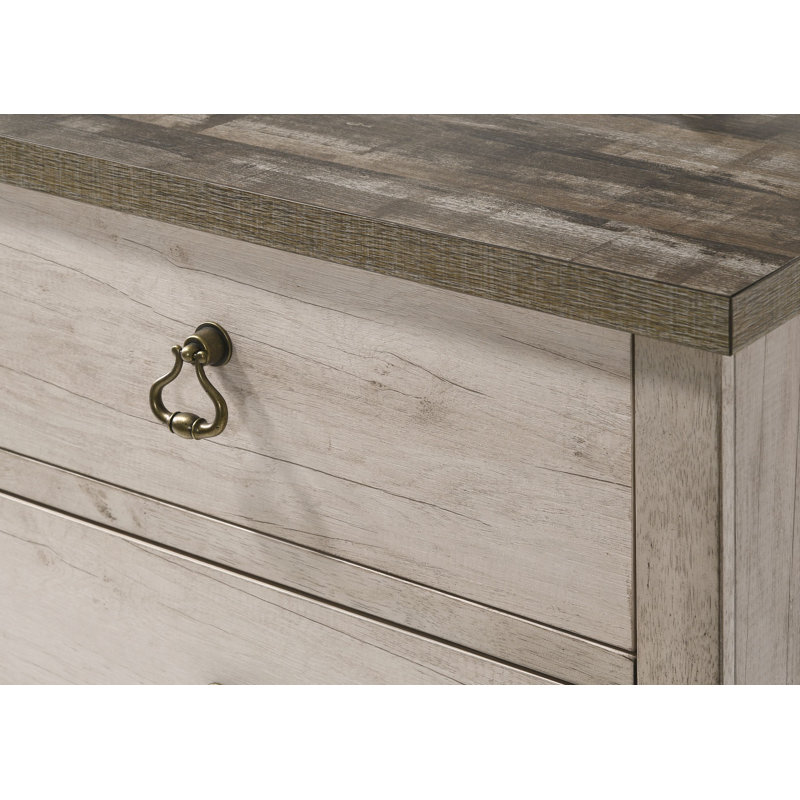 Table de chevet vieillie 1Pc