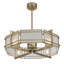 Ventilateur 12 lumières D'Lier en laiton noble
