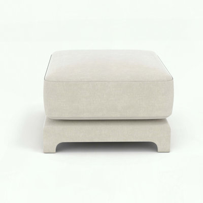 Modular Ottoman with High-Resilience Sponge Cushion