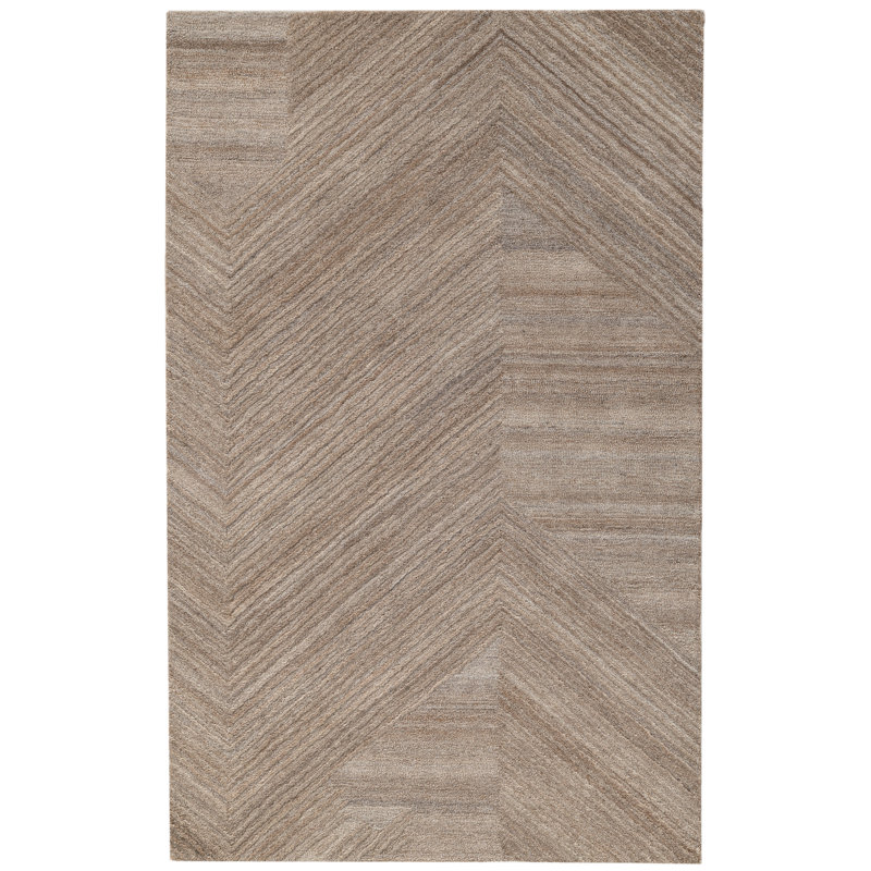 Assente Hand Tufted Polyester Indoor Rug, 8'9x11'9