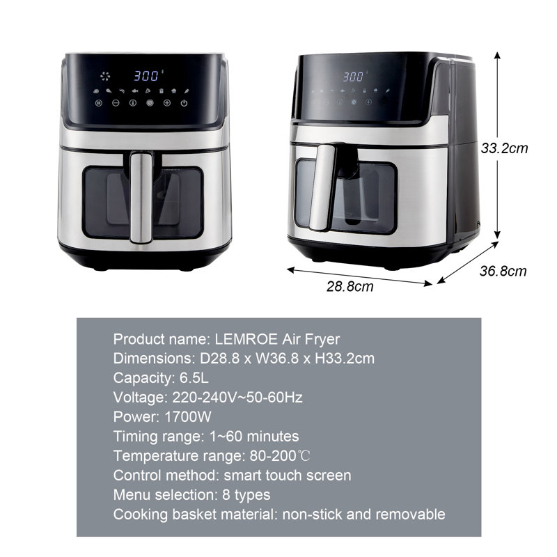 Belfry Kitchen 6.5L Air Fryer