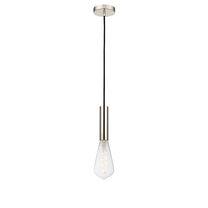 Luminaire suspendu à 1 lumière Gonnelli, H 11,88 po x l 3,75 po x P 3,75 po, Bronze