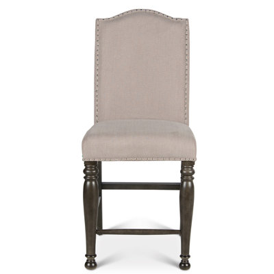 Oakton Upholstered Counter Stool with Metal Frame