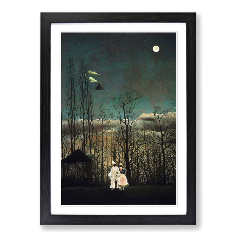 Henri Rousseau - Single Picture Frame Painting, Black