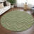 Machine Washable Indoor/Outdoor Chantille ACN2391 Geometric Rug-1568091270