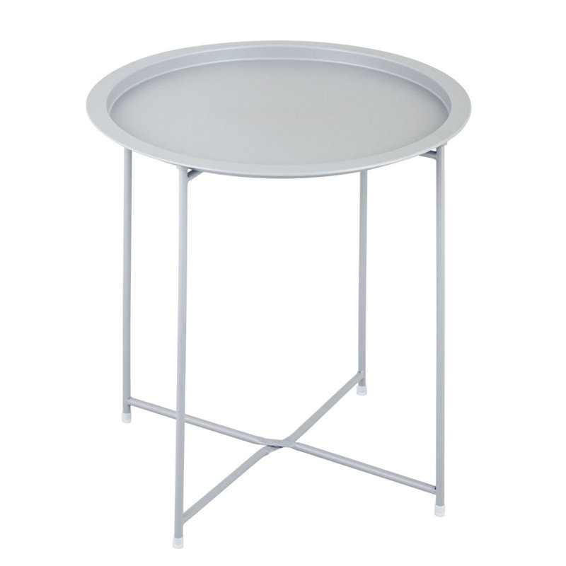 Evyl End Table, Grey