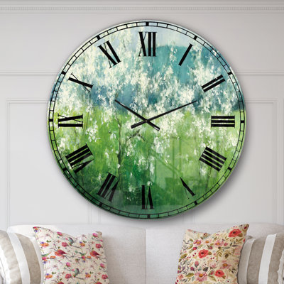 Green Mountain Spring - Traditional wall clock