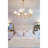 Rozalie 6 - Light Dimmable Wagon Wheel Chandelier