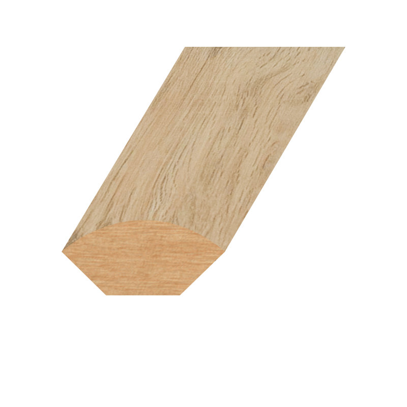 Rond quart de longueur 0,6 po x 1,1 po x p 94,5 po vinyle, Sable naturel