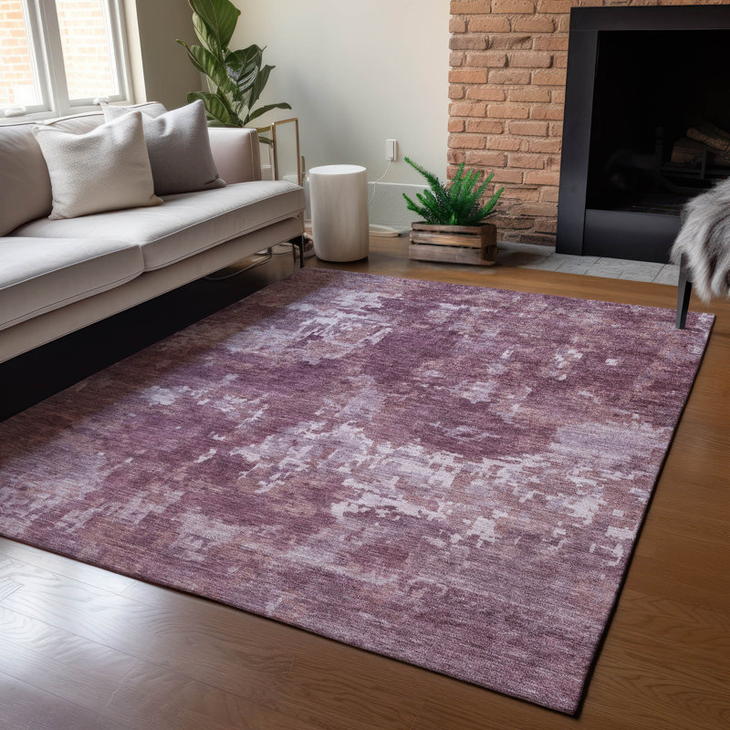 Machine Washable Indoor/Outdoor Chantille ACN2361 Casual Rug, Rectangle 8' x 10'