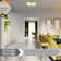 Fabric LED Flush Mount