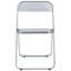 Chaise d'appoint pliante en acrylique Birgitta-931903201