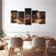 «Wine Barrels», reproduction sur toile - Image sur toile tendue 5 pièces-92828364