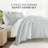 Modern Diagonal Pattern Duvet Cover Set-1163197581