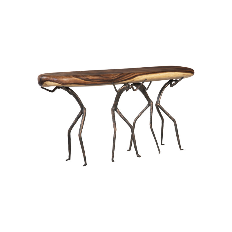 Atlas Console Table, Natural Finish