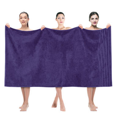 Charlton Home® Darcelle 100% Turkish Cotton 6 Piece Bath Towel Set