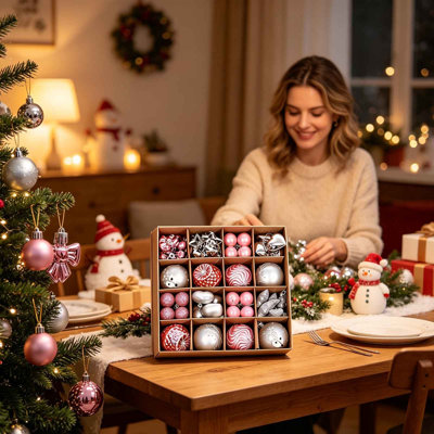 Coffret-cadeau de décorations de Noël